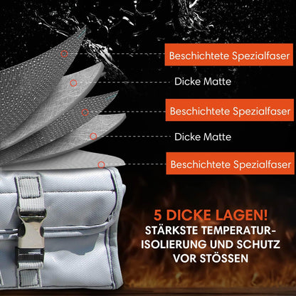 VLITEX E-Bike Akku-Tasche L – Feuerfeste Sicherheits-Tasche