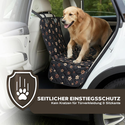 Hainberger Hundedecke Auto Rückbank 4-in-1 wasserdicht 137x147 cm
