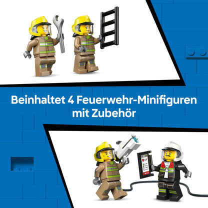 LEGO City Flughafenlöschfahrzeug 60499, Feuerwehrfahrzeug Bauset