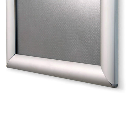 DISPLAY SALES Klapprahmen DIN A4 Silber 25mm Profil 10er Set