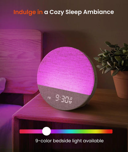 Dreamegg Sunrise 1 Tageslichtwecker mit White Noise und Nachtlicht
