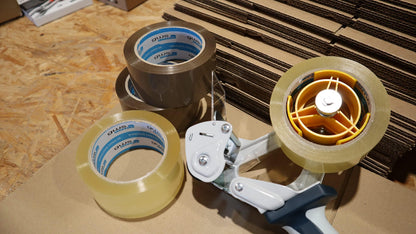 gws Paketklebeband 36 Rollen braun, geräuscharm, 66 m x 50 mm