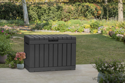 Koll Living Gartenbox Kentwood 190 L Anthrazit Aufbewahrungsbox