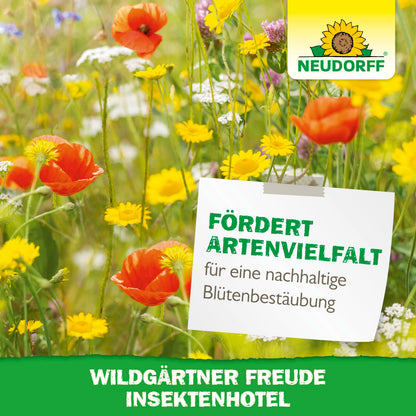 Neudorff Wildgärtner Freude Insektenhotel aus unbehandeltem Holz