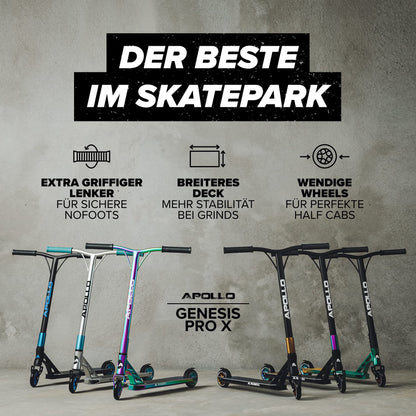 Apollo Genesis Pro X Competition High End Stunt Scooter