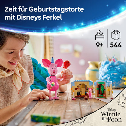 LEGO Disney Winnie Puuh Ferkels Geburtstagsspass Bauset 43305