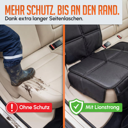 LIONSTRONG Kindersitzunterlage Autositzschoner ISOFIX, 2 Stück