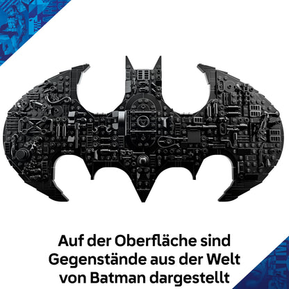 LEGO DC Batman Logo Bauset 76330 mit Minifiguren, 678 Teile