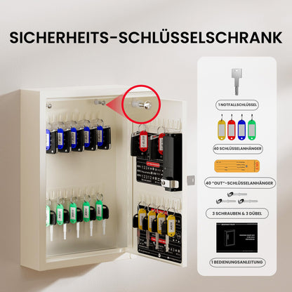 Grimtron Elektronischer Schlüsselschrank GM08 E für 40 Schlüssel
