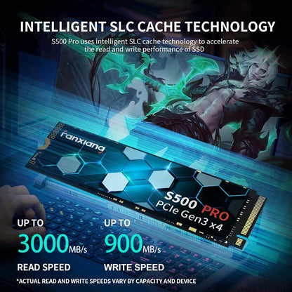 fanxiang S500Pro M.2 NVMe SSD 256GB PCIe 3.0 Interne Festplatte