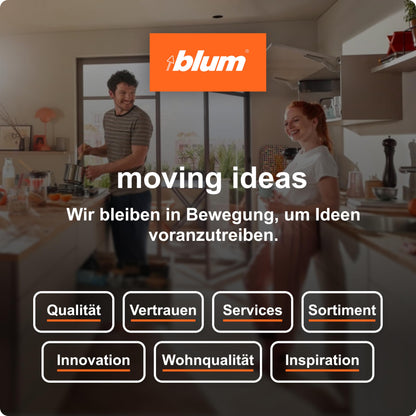 Blum CLIP top BLUMOTION Möbelscharnier 110° Softclose, 10 Stück
