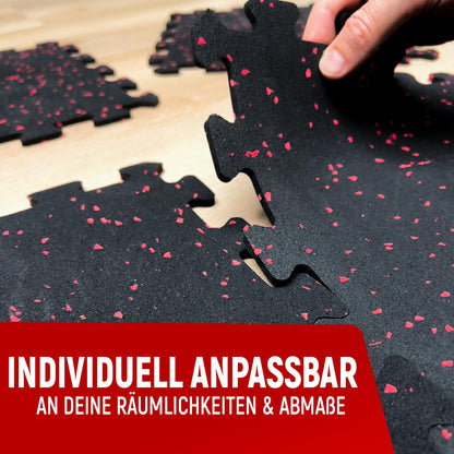 NEOLYMP Fitness Bodenschutz Puzzlematte – 40 Stk. extra dick