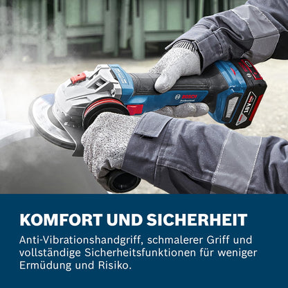 Bosch Professional GWS 18V-11 S Akku-Winkelschleifer Solo L-BOXX