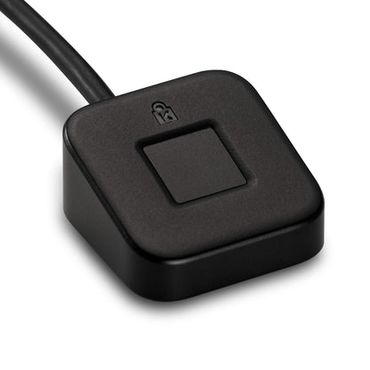 Kensington VeriMark Desktop Fingerabdruckleser - Schwarz. Kompakter USB-Sensor für biometrische Windows Hello Authentifizierung.
