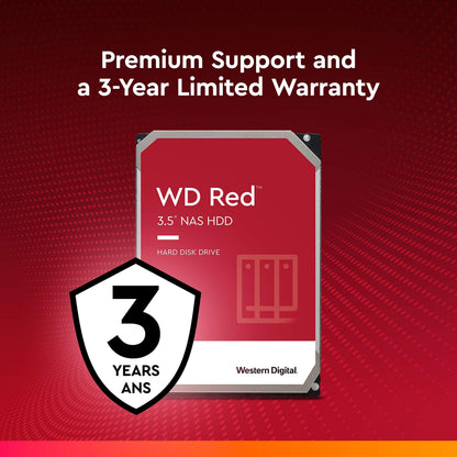 Western Digital Red 4TB 3.5 Zoll NAS Festplatte - WD40EFAX