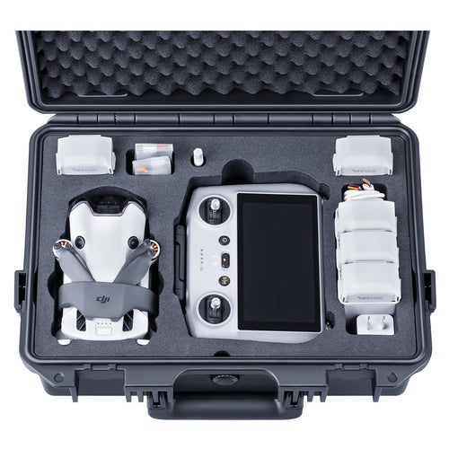 Lykus Titan MM410 wasserdichter Koffer für DJI Mini 4 Pro/Mini 3 aus Polypropylen