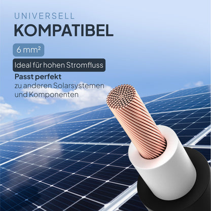 SEPO-Leitungen Solarkabel H1Z2Z2-K 6 mm² 100m Schwarz