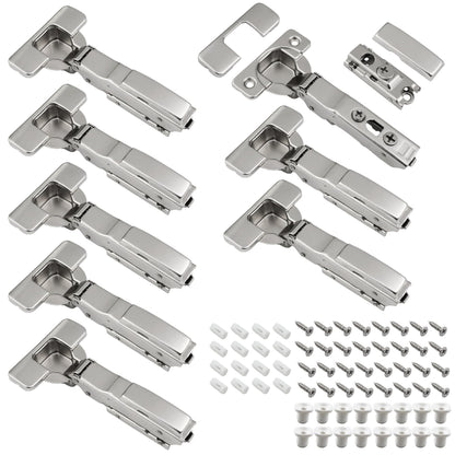 rudis-spareparts Softclose Scharnier für IKEA UTRUSTA 110°, 8 Stück, Türscharnier mit Dämpfer