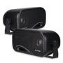 Caliber Koaxial Lautsprecher 3-Wege Auto - 120W 2er Set Schwarz. Runde, schwarze 3-Wege-Koaxiallautsprecher für verbesserte Audio-Wiedergabe im Auto.