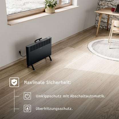 STIEBEL ELTRON CNS-B 2000 Plus LCD move Elektroheizung – 2 kW Schwarz