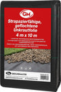 GroundMaster Unkrautvlies 100 g/m², 4 x 10 m, wasserdurchlässig