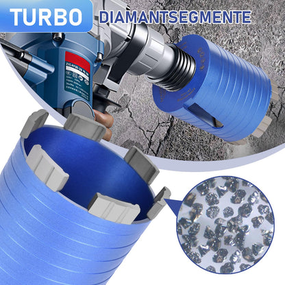XIIW Diamant Dosensenker 68 mm SDS Plus Bohrkrone Turbo M16
