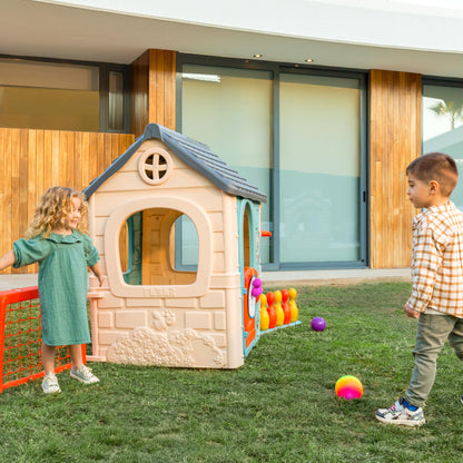 Feber Casual 6 Activities House Spielhaus mit 6 Aktivitäten FEH23000