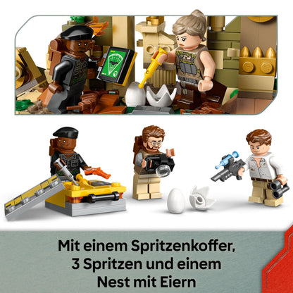 LEGO Jurassic World Spinosaurier Quetzalcoatlus Hubschrauber Set 76976