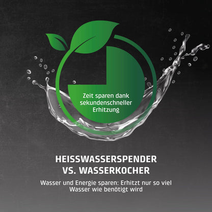 Caso HW 1660 Turbo Heisswasserspender 2600 W mit 4-Liter-Tank