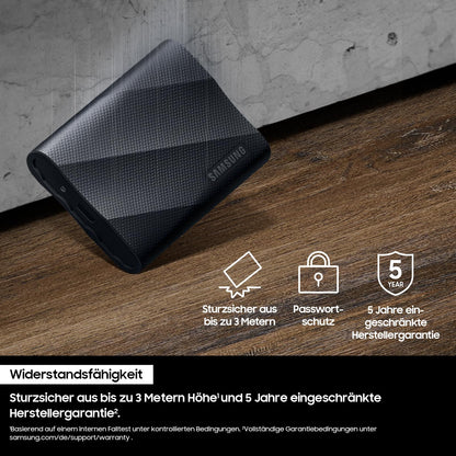 Samsung Portable SSD T9 Externe SSD - 4 TB MU-PG4T0B/EU