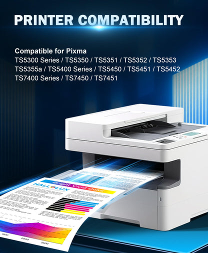 HALLOLUX PG-560 CL-561 XL Druckerpatronen für Canon PIXMA, 2er-Pack