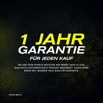 PRO-SPIN Tischtennisschläger Carbon ITTF, 2er-Pack, Blau/Lila
