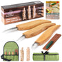 BeaverCraft Holzschnitzmesser-Set S15 – Schnitzset für Anfänger