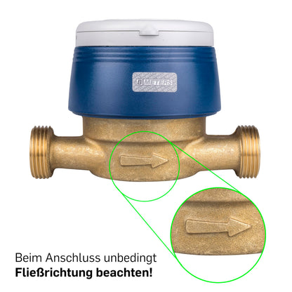 SPEWA Wasserzähler Garten geeicht, frostgeschützt, 3/4 Zoll