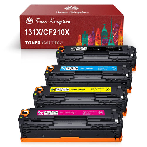 Toner Kingdom kompatible Tonerkartusche HP 131X CF210X - Schwarz. Liefert schwarzen Toner für Laserdrucker.