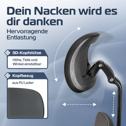 CLOUVOU SmartSeat Ergonomischer Bürostuhl – Testsieger