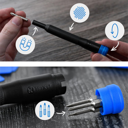 iFixit Pro Tech Go Toolkit Schwarz – Reparaturset für Elektronik