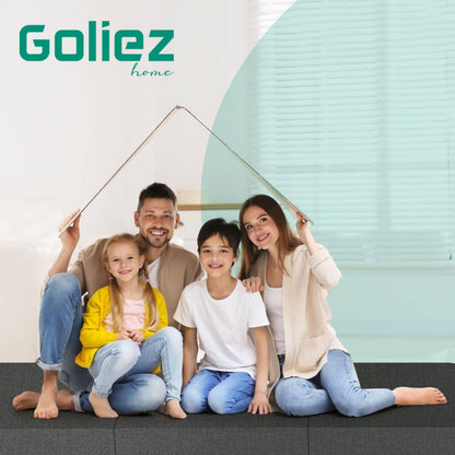 Goliez Klappmatratze Schaumstoff Grau Einzel 195x80x10cm