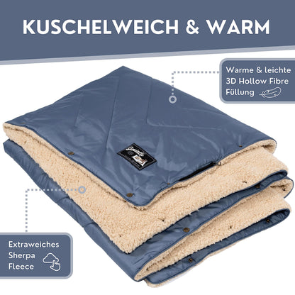 BERGTIGER GMIATLI 3in1 Outdoor Decke - ultraleicht & wasserabweisend