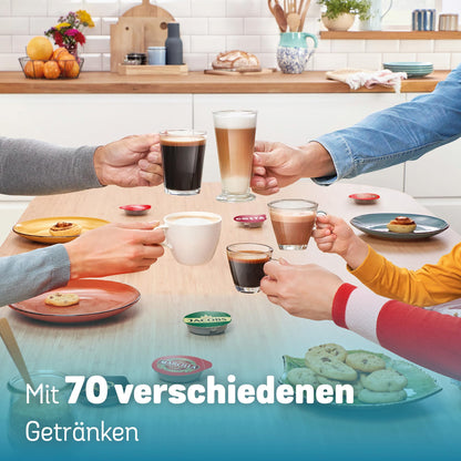 Bosch Tassimo finesse Kapselmaschine TAS167P mit INTELLIBREW, 1400 W