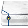 BMM Komfort 23 Kaltschaummatratze - 90x200cm H3 fest, rechteckig, weiß. Für festen Liegekomfort und optimale Körperstützung.