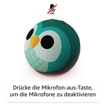 Amazon Echo Dot Kids (Neueste Generation) – Smarter Lautsprecher