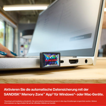 SanDisk Extreme Fit USB-C Flash-Laufwerk 256 GB, 400 MB/s