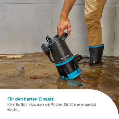 Gardena 2-in-1 Klar-/Schmutzwasser-Tauchpumpe 20000 BASIC