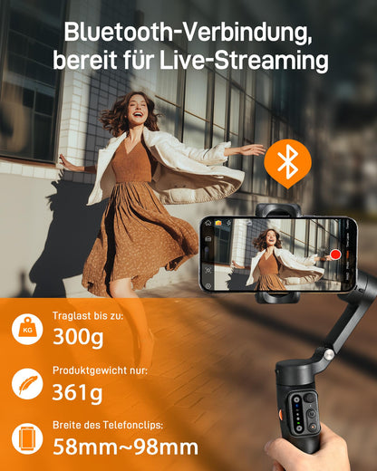 hohem iSteady X3 SE Smartphone-Gimbal, 3-Achsen-Stabilisator
