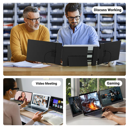 Cevaton Tragbarer Laptop Monitor – 14 Zoll FHD IPS
