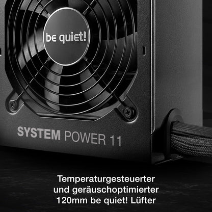 be quiet! System Power 11 ATX Netzteil 550W 80 Plus Bronze