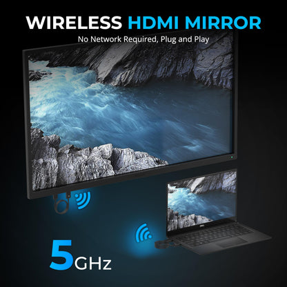 SABRENT DA-H1R1 Wireless HDMI Sender & Empfänger 1080p@60Hz
