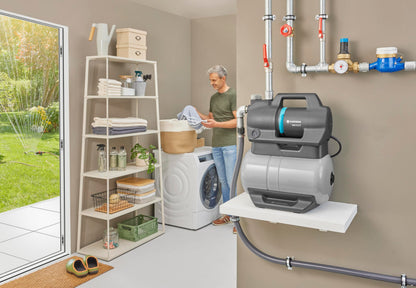 Gardena Hauswasserwerk 3900 Silent mit Filter und 21 l Speicher
