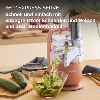 Kenwood MultiPro Go FDP22.130RD Küchenmaschine - Tonrot